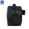 China custom popular simple round headphone bag,headphone carrying case